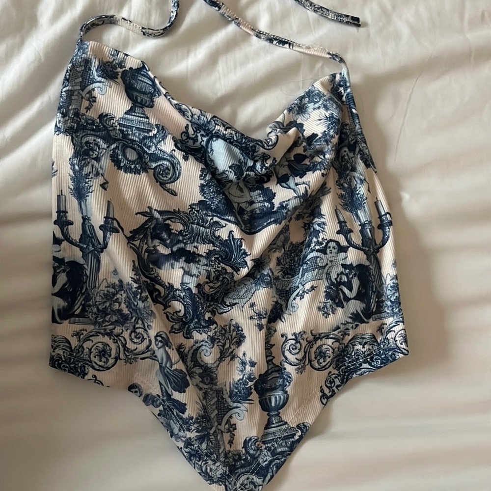 Shein printed top